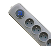 Qoltec Quick Switch - 8 gniazd, 1,8m - 462011 - zdjęcie 2